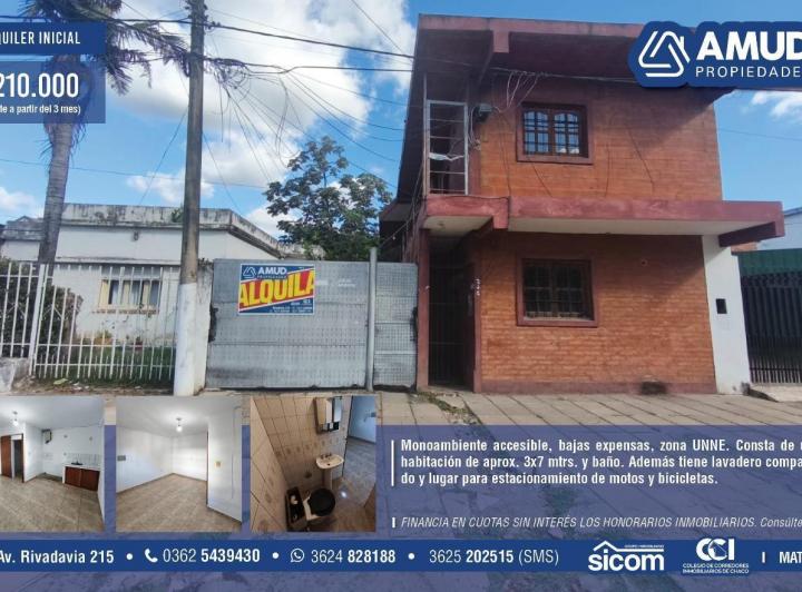 Departamento · 21m² · 1 Ambiente