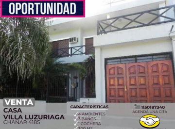 RUS-RUS-3390_2 · Venta Casa 4 Ambientes Villa Luzuriaga