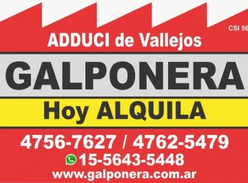 Bodega-Galpón de 1 ambiente, General San Martín · Galpón en Alquiler en Villa Ballester