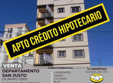 RUS-RUS-6169_2 · Venta Departamento 2 Ambientes - San Justo