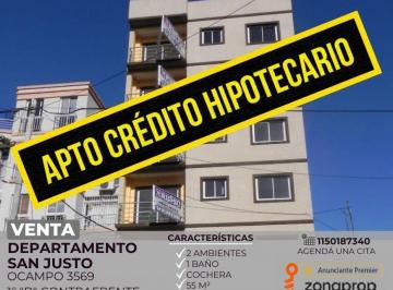 RUS-RUS-6169_2 · Venta Departamento 2 Ambientes - San Justo