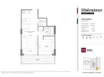 Departamento de 2 ambientes, Belgrano · Hermoso 2 Ambientes - Sucre y Libertador
