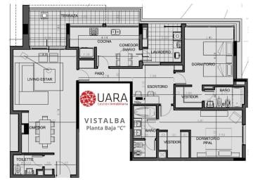 Departamento · 130m² · 3 Ambientes · 2 Cocheras · Complejo Cerrado de Categoria con Vista Al Kempes