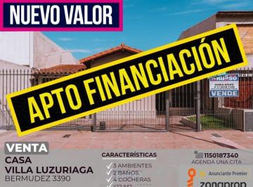 RUS-RUS-4255_2 · Venta Casa 3 Ambientes Villa Luzuriaga