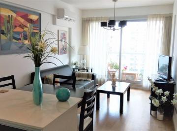 Living-Vista general · Dos Ambientes Amoblados C/amenities en Las Cañitas - Arce 500
