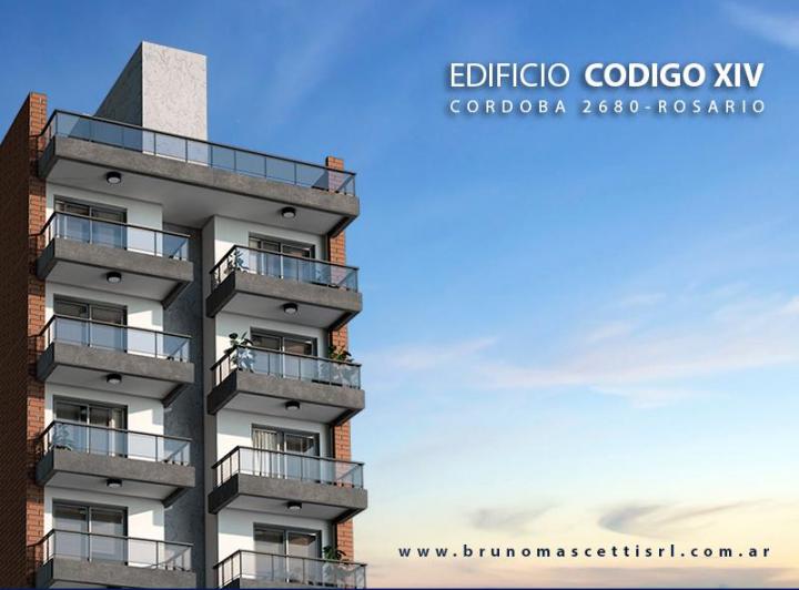 Desarrollo vertical , Rosario · Edificio Codigo Xiv | Departamentos en Venta de 1 Dormitorio y Monoambiente
