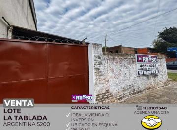 RUS-RUS-6964_2 · Venta Lote La Tablada