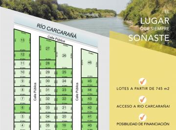 Campo , Timbúes · Loteo Abierto "Riberas del Carcarañá" - Villa La Ribera