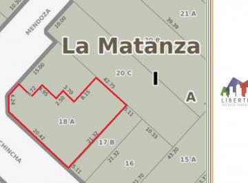 Terreno , La Matanza · Lote Ideal Constructor // Mendoza 2600