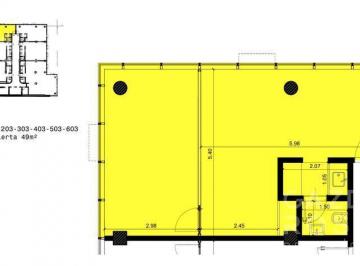 Oficina comercial · 49m² · 1 Ambiente · Oficina - Lomas de Zamora