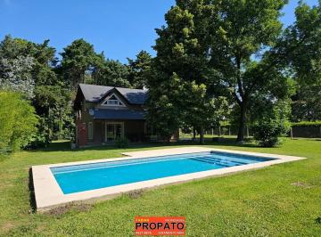 Quinta vacacional de 4 ambientes, Exaltación de la Cruz · Quinta de 1500 m², 4 Ambientes, 1 Baño, Parrilla y Pileta 8x4