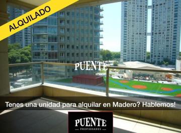 Departamento · 140m² · 4 Ambientes · 2 Cocheras · 3 Dorm. Dep. de Serv. C/ Cochera Doble y Baulera en Puerto Madero - con Renta