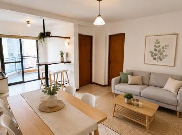 Departamento · 38m² · 2 Ambientes · Depto 1 Dormitorio con Balcón y Parrillero | San Juan 1600