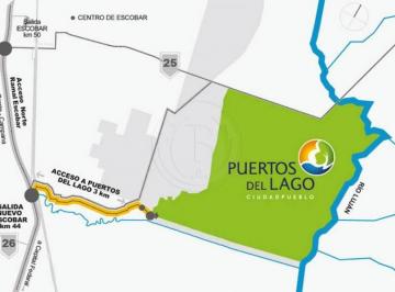 Terreno , Escobar · Bustamante Prop. Puertos del Lago Acacias 9258 Lote Venta Escobar