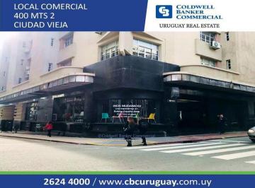 Local comercial · 400m² · 1 Ambiente · Alquiler Local Comercial Ciudad Vieja