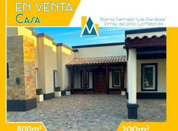 Casa · 200m² · 4 Ambientes · 2 Cocheras · Casa en Venta en Virrey del Pino