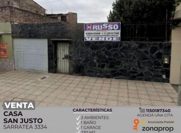 RUS-RUS-7832_2 · Venta Casa 3 Ambientes San Justo