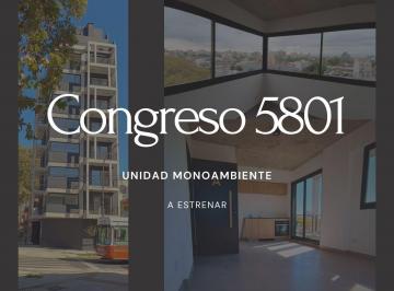 Departamento de 1 ambiente, Villa Urquiza · Monoambiente a Estrenar - Congreso 5801 - Villa Urquiza