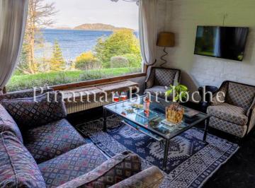 Casa Alquiler Temporal de 7 ambientes · 852 - Casa con Piscina Climatizada, Costa de Lago y Muelle Propio