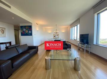 Departamento de 3 ambientes, Puerto Madero · Piso Alto El Faro, con Muebles, 2 Cocheras.