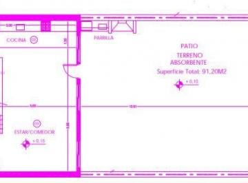 Terreno , Lanús · Terreno Interno con Plano Para Casa de 90 m²