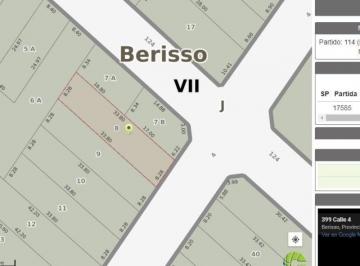 Terreno · 150m² · Venta Terreno Berisso 8x34 m - Berisso
