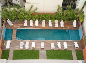 Departamento de 2 ambientes, Barrio Norte · Recoleta - Luminoso 2 Ambientes C/ Seg 24hs. Pileta. con Gastos Incluidos
