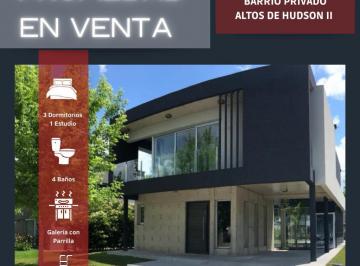 Casa de 4 ambientes, Berazategui · Casa | Venta | Altos de Hudson II