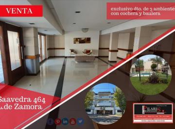 Departamento · 104m² · 3 Ambientes · 1 Cochera · Exclusivo Departamento de 3 Ambientes con Cochera y Baulera