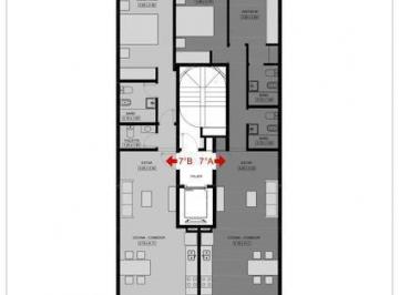 Departamento · 61m² · 2 Ambientes · Departamento - Chauvin