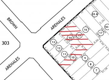 Terreno · 862m² · Importante Terreno en Venta en Ramos Mejía Sur