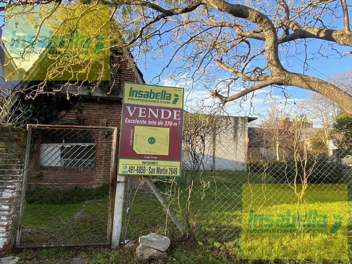 Excelente Lote en venta Alvarado esquina Rivas