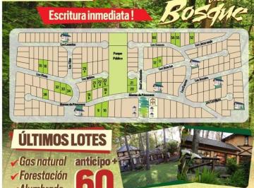 Terreno , Santa Teresita · Lote en Paseo del Bosque Manzana F1 Lote 18a. Financiados en 60 Cuotas