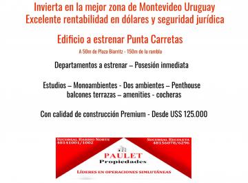 Departamento de 3 ambientes, Recoleta · Montevideo y Juncal - Penthouse