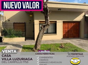 RUS-RUS-8045_2 · Venta Casa 3 Ambientes Villa Luzuriaga