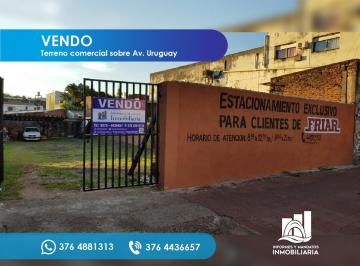Terreno · 340m² · Vendo Terreno Comercial S/ Av Uruguay