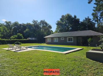 Quinta vacacional de 3 ambientes, Pilar · A Partir del 25 de Marzo: Qta de 1500 m², 3 Ambientes, Parrilla y Pileta de 8 X 4