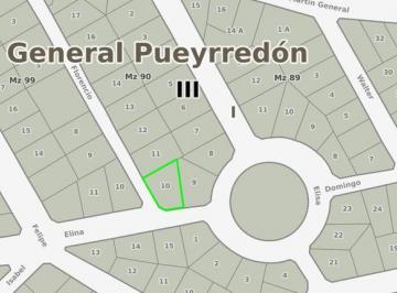 Mapa · Terreno - Sierra de Los Padres