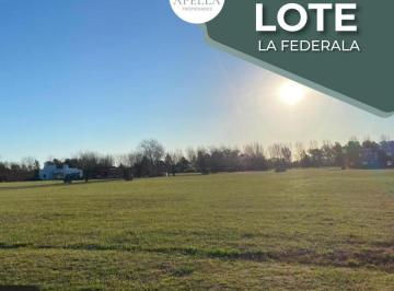 Terreno · 1m² · Venta - Lote en La Federala Club de Campo