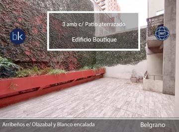 Foto · Excelente 3 Amb con Cochera - Patio Aterrazado - Edificio Boutique - Como a Estrenar