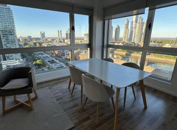 Departamento de 1 ambiente, Puerto Madero · Excelente Vista! Piso Alto! El Precio Incluye Cochera, Expensas E Internet