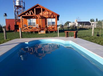 Casa de 3 ambientes, Cañuelas · 2 Cabañas, Terreno 2000 m², con Piscina en Venta en Uribelarrea, Cañuelas