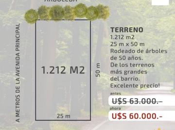 Terreno · 1212m² · Terreno en Azahares del Paraná