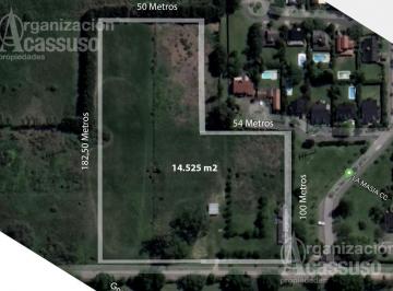 Terreno · 14525m² · Terreno Venta Para Desarrollo - Villa Rosa - Pilar