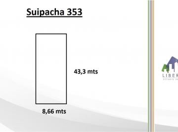 Terreno de 3 ambientes, La Matanza · Lote de 8,66 X 43,3 Centrico // Suipacha 353