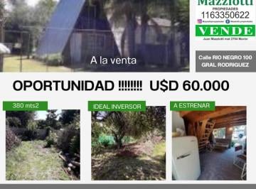 Quinta vacacional de 2 ambientes, General Rodríguez · Se Vende o Permuta Casa Estilo Quinta General Rodriguez