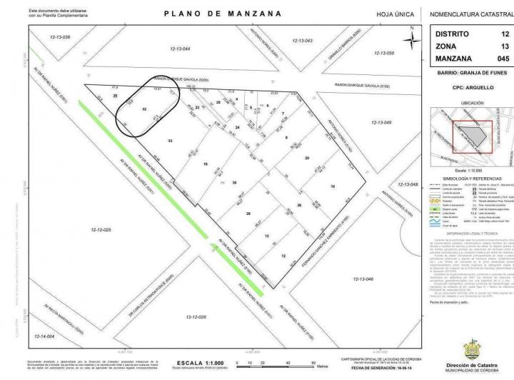 Terreno · 1092m²
