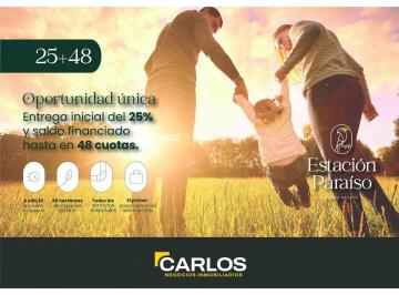 Terreno · 300m² · Terrenos en Estación Paraíso (Piñero) Financiados