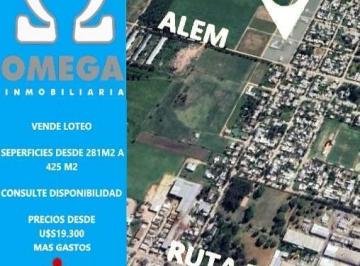 Foto · Loteo en Calle Janssen y Alem. Lotes en Venta en Esperanza