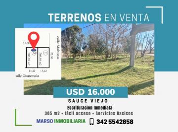 Terreno , Sauce Viejo · Excelentes Terrenos - Sauce Viejo